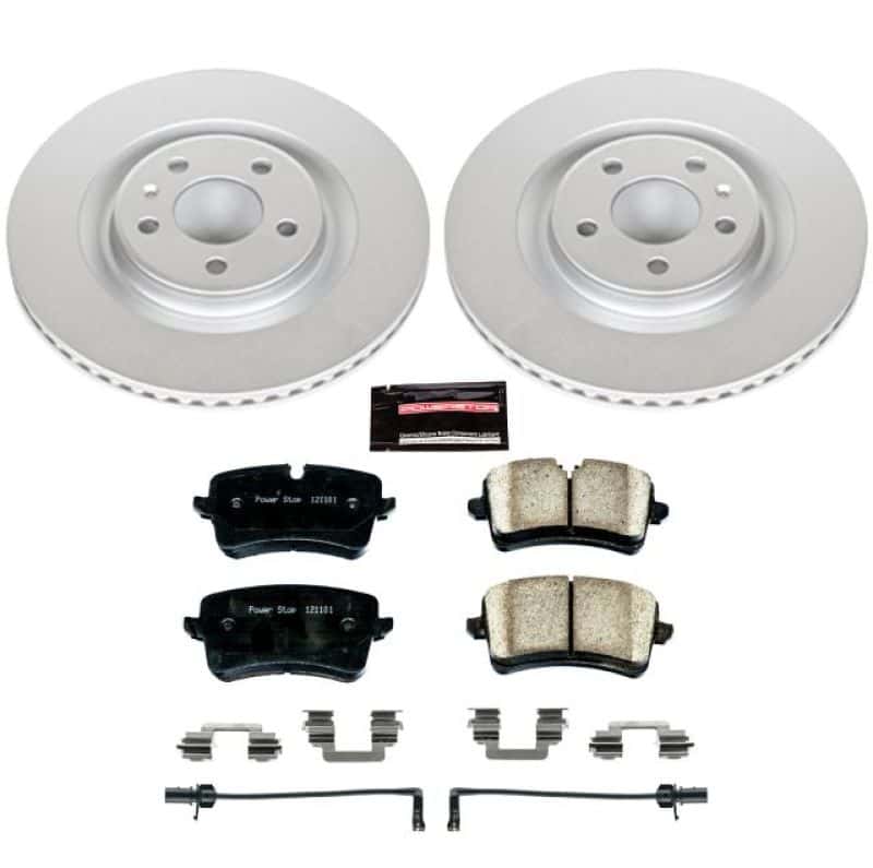 PowerStop — Power Stop 2012 Audi A7 Quattro Rear Z23 Evolution Sport Coated Brake Kit - view 1