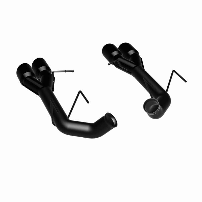 Magnaflow — MagnaFlow 13 Ford Mustang Shelby GT500 V8 5.8L Quad Split Rear Exit Stainless Cat Back Perf Exhaust
Axle-Back - view 31