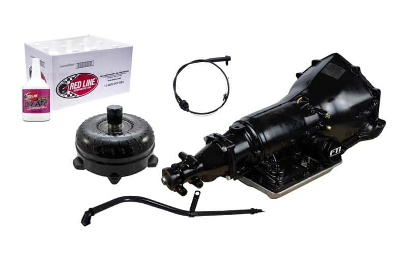 FTI Performance — FTI 700R4 Transmission Kit - Level 3 - 600HP - Chevy Bell - Edelbrock Adapter SRLT3380 Converter
Transmission Kit - view 1