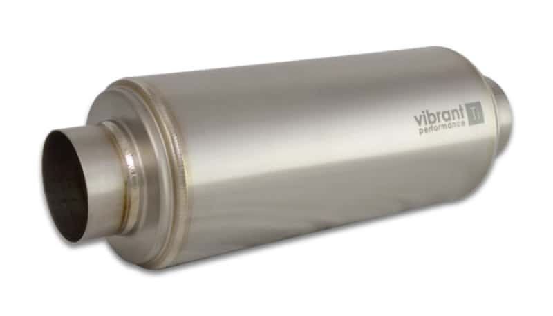 Vibrant — Vibrant Titanium Resonator 3.5in Inlet / 3.5in Outlet x 16in Long
3.5"InOutTitnRes16"L - view 1