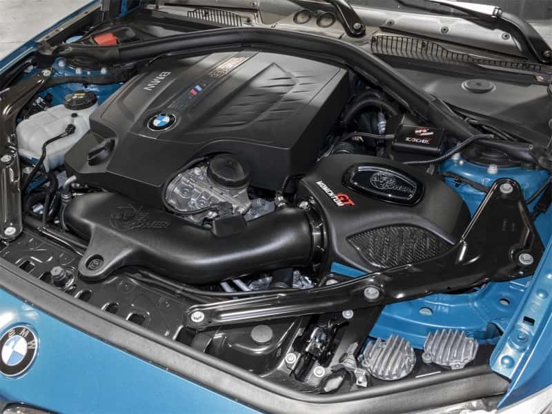 aFe — aFe Momentum GT Pro 5R Cold Air Intake System 16-18 BMW M2 (F87) L6-3.0L (t) N55
Momentum GT Intake - view 7