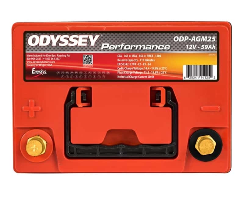 Odyssey Battery — Odyssey Battery Auto/Truck Performance AGM Battery (25-PC1400)
Odyssey ODP-AGM25 - view 3