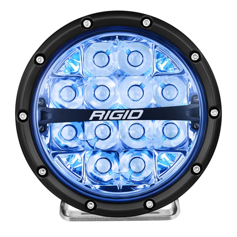 Rigid Industries — Rigid Industries 360-Series 6in LED Off-Road Spot Beam - RGBW
RGBW LED LAMP - view 6