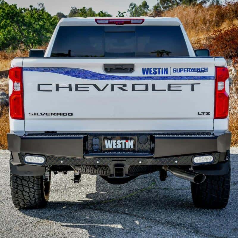Westin — Westin 19-20 Chevy Silverado 1500 HDX Bandit Rear Bumper - Black
Bumper- Rear
Bumper-Rear - view 5