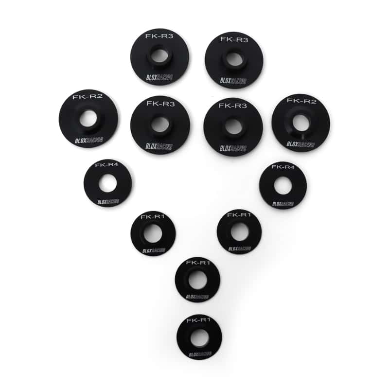 BLOX Racing — BLOX Racing 16-21 FK Civic - Rear - 12 Pieces Subframe Hard Collar Kit - view 1