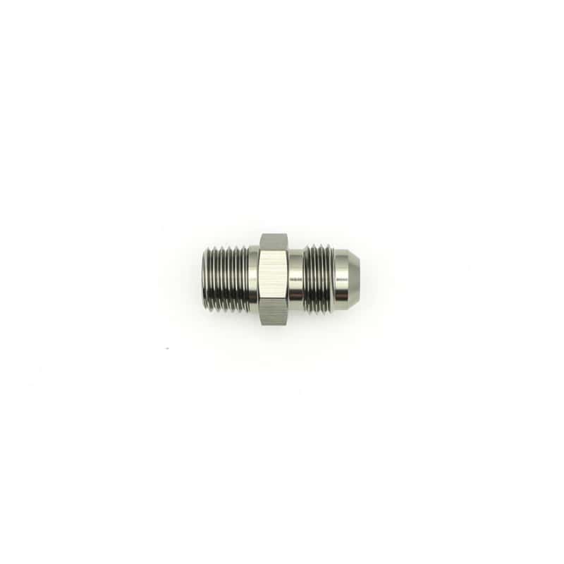 DeatschWerks — DeatschWerks 6AN Male Flare To 1/4in. Male NPT Adapter - view 5