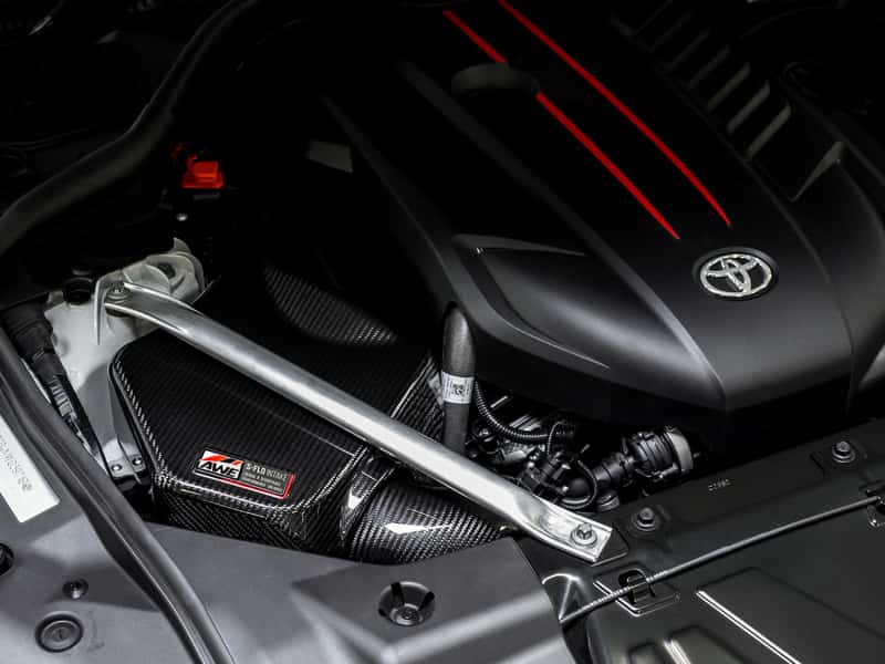 AWE Tuning — AWE Tuning 2020+ Toyota GR Supra S-FLO Carbon Intake Lid
S-FLO Intake Lid - view 8