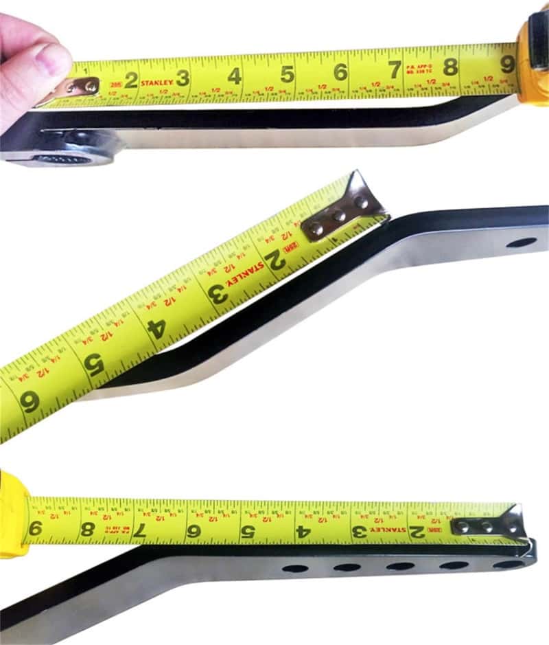 RockJock — RockJock Antirock Fabricated Steel Sway Bar Arms 19.25in Long 1.7in Offset Bend 5 Holes
Sway Bar - view 2