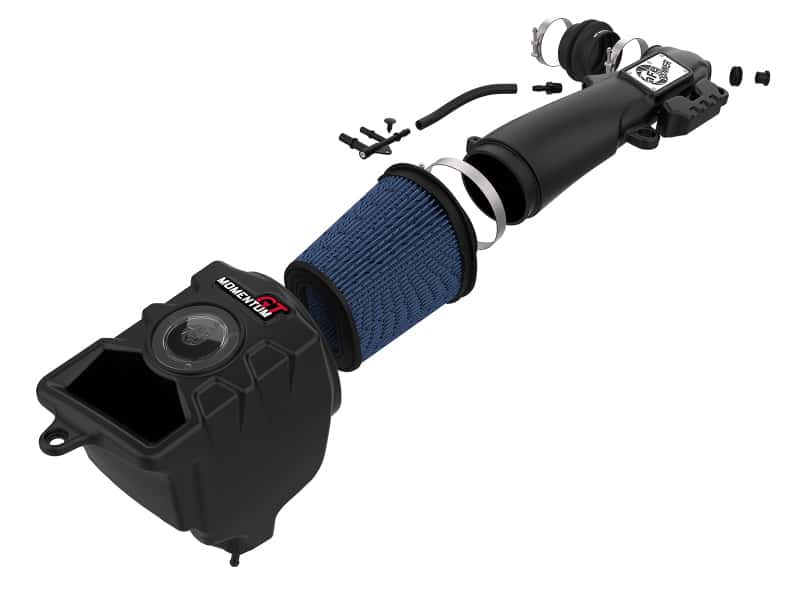 aFe — aFe Momentum GT Pro 5R Cold Air Intake System 18-19 Jeep Wrangler (JL) I4-2.0L (t)
Momentum GT Intake - view 3
