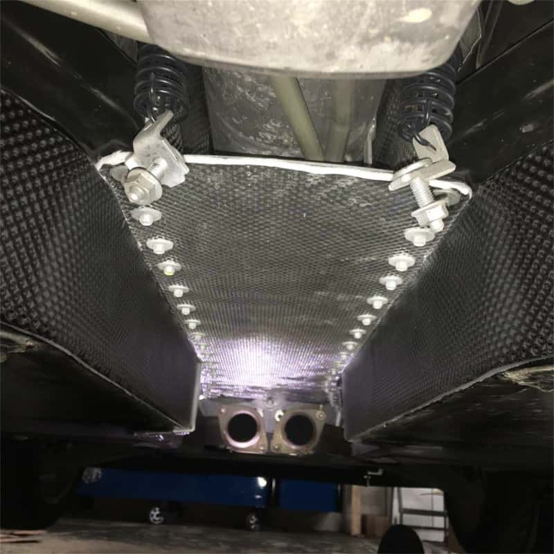 DEI — DEI Corvette C5 Trans. Tunnel Shield
FlywheelScattrShield - view 14