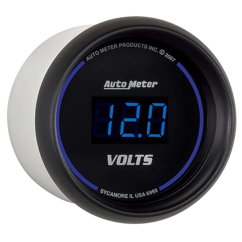 AutoMeter — Autometer Cobalt Digital 52.4mm Black Voltmeter
GA 2" VOLT 18V CBD - view 4