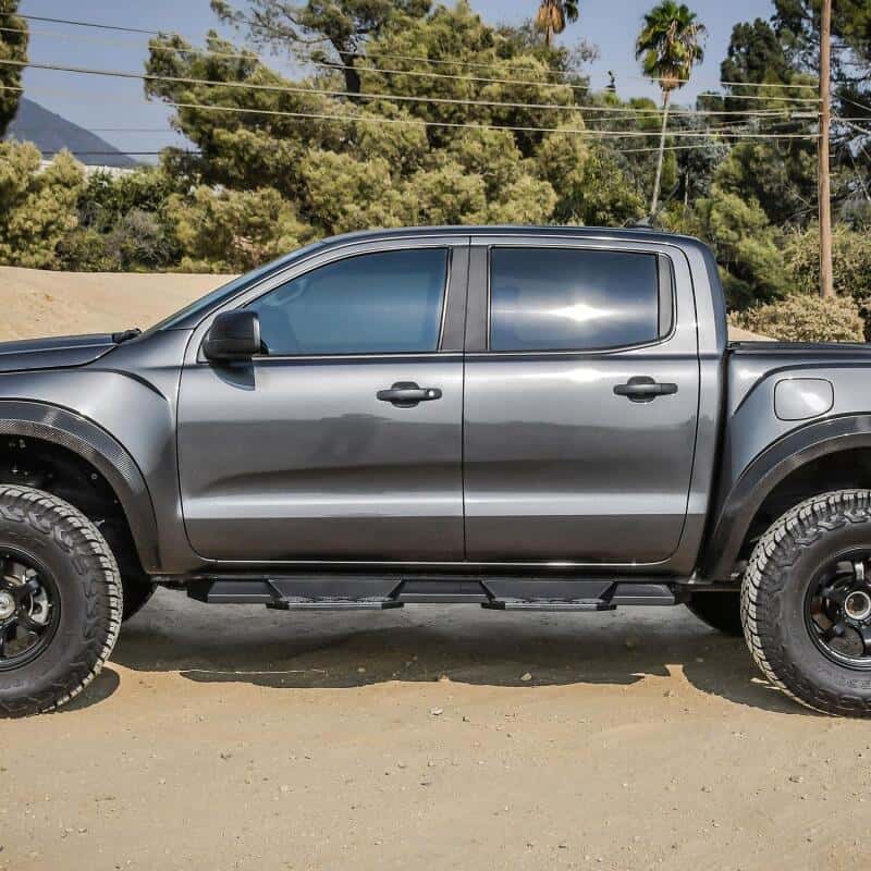 Westin — Westin 19-21 Ford Ranger SuperCrew HDX Xtreme Nerf Step Bars - Tex. Blk
Nerf/Step Bar - view 6