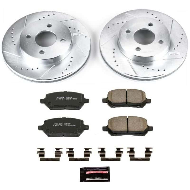 PowerStop — Power Stop 05-10 Chevrolet Cobalt Front Z23 Evolution Sport Brake Kit - view 1
