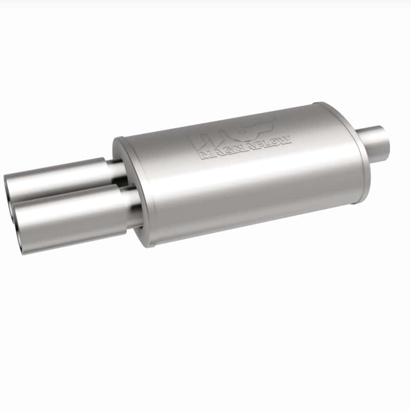 Magnaflow — MagnaFlow Muffler W/Tip Mag SS 14X5X8 2.25/3
Straight Through - view 10