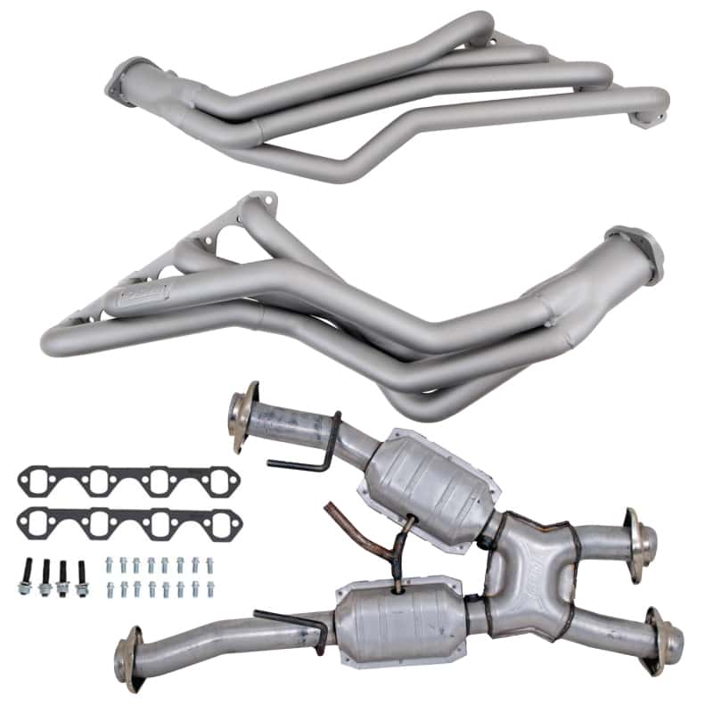 BBK — BBK 79-93 Ford Mustang 5.0L 1-5/8 Long Tube Headers w/High Flow Catted X-Pipe (Ti Ceramic)
Exhaust Header
Exhaust Kit - view 1