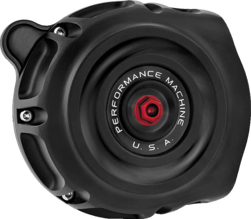 Performance Machine — Performance Machine Vintage Air Cleaner - Black Ops - view 2