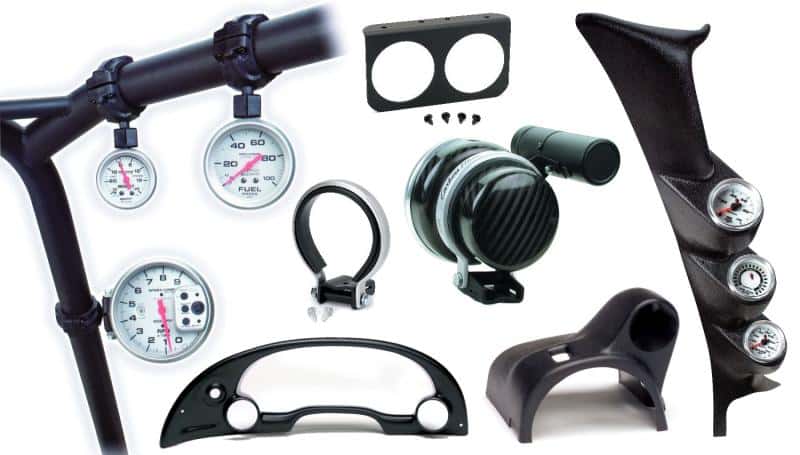AutoMeter — Autometer 71-74 B BODY/CHRGR/GTX/RDRUNR/SAT Direct Fit Gauge Panel 3-3/8in X2 / 2-1/16in X4
PANEL, DODGE/PLY B-B - view 3