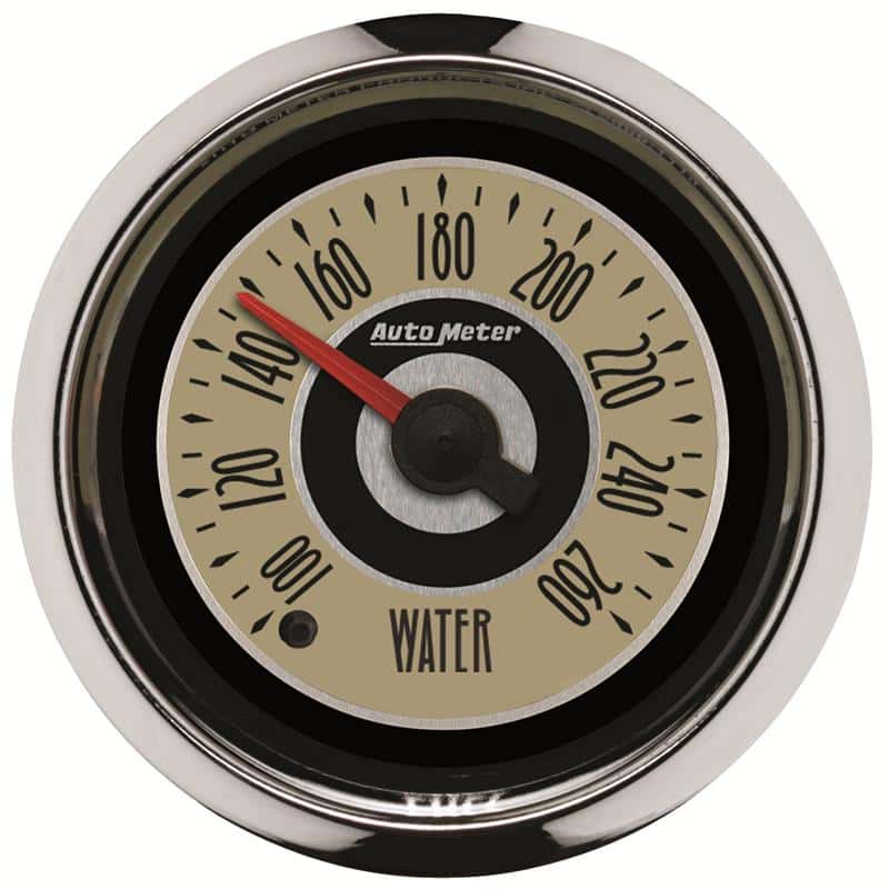AutoMeter — Autometer Cruiser 2-1/16in Full Sweep Electric 100-260 Deg F Water Temperature Gauge
GA 2" WTEMP STEPR CR - view 1