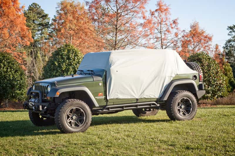Rugged Ridge — Rugged Ridge Weather Lite Cab Cover 07-20 Jeep Wrangler JKU/JL
Car Cover - view 2