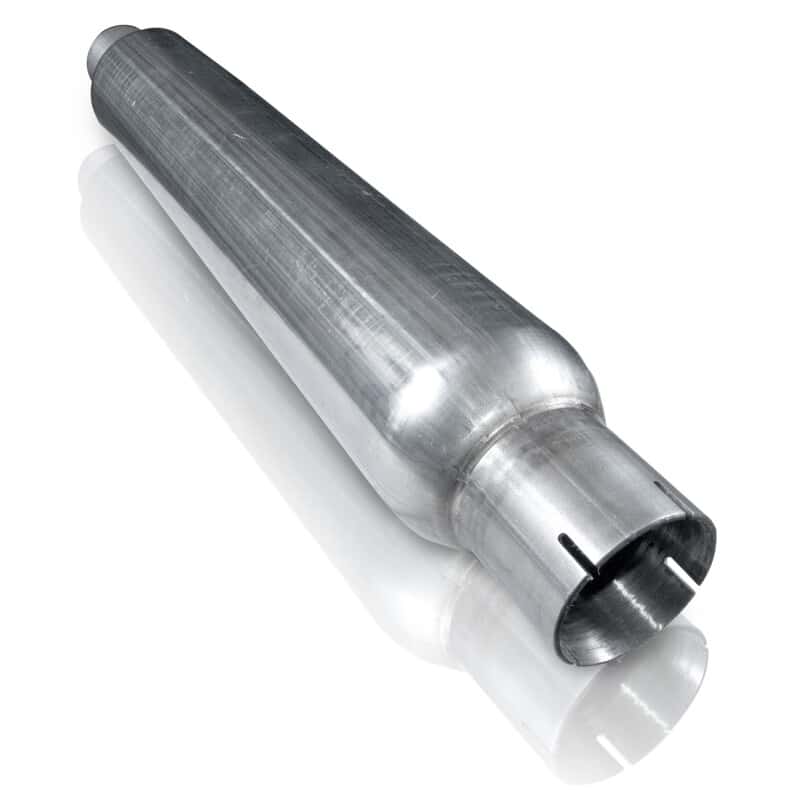 Stainless Works — Stainless Works 2.25in SMOOTH TUBE MUFFLER (MILL FINISH)
Exhaust System - view 2