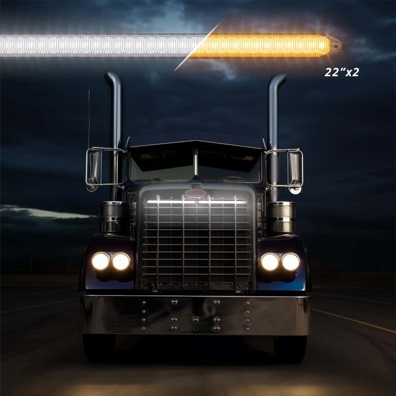 XKGLOW — XK Glow 22In Switchback Grill Lights with Start-up Animation & Sequential Turn Signals - view 1