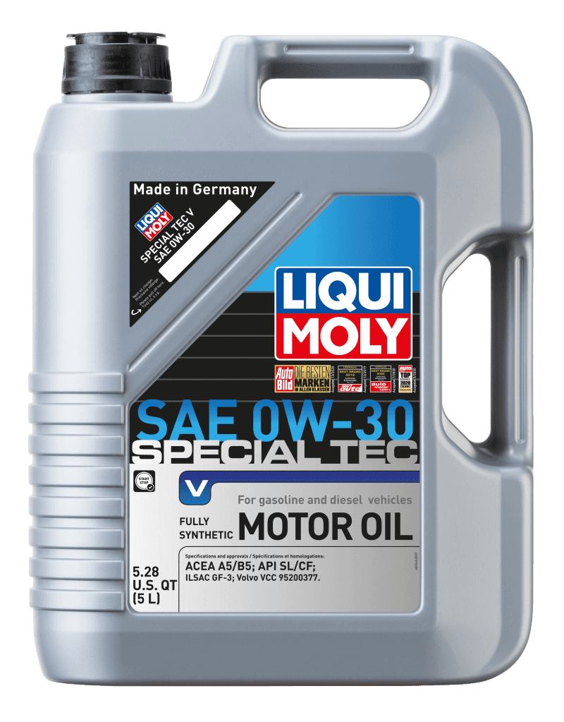 LIQUI MOLY — LIQUI MOLY 5L Special Tec V Motor Oil SAE 0W30 - view 1