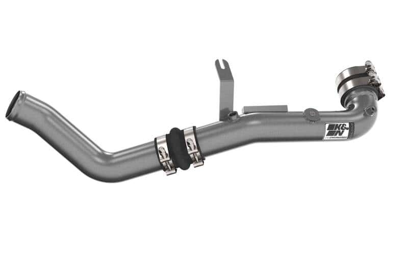 K&N Engineering — K&N 22-24 Honda Civic 1.5L L4 Aluminum Charge Pipe Kit - Gunmetal Gray - view 1