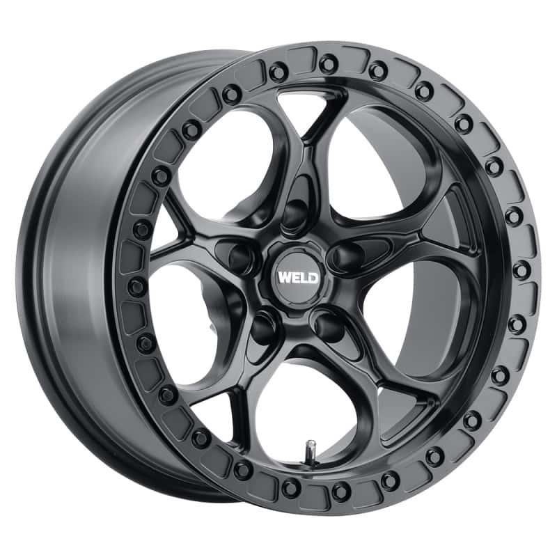 Weld — Weld Off-Road W901 17X9.0 Ledge Beadlock 5X127 ET-12 BS4.50 Satin Black 71.5 - view 3