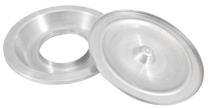 K&N Engineering — K&N 16in Spun Aluminum Top & Bottom Plate - view 3