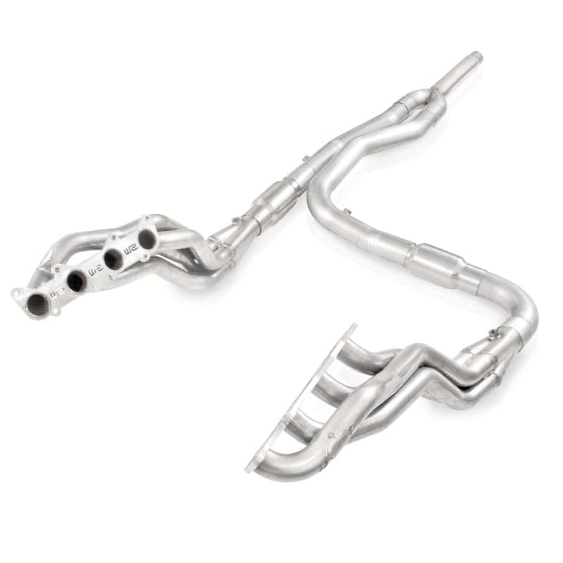 Stainless Works — Stainless Works 2011-14 F-150 5.0L 1-3/4in Primaries 3in High-Flow Cats Y-Pipe
Exhaust System - view 2