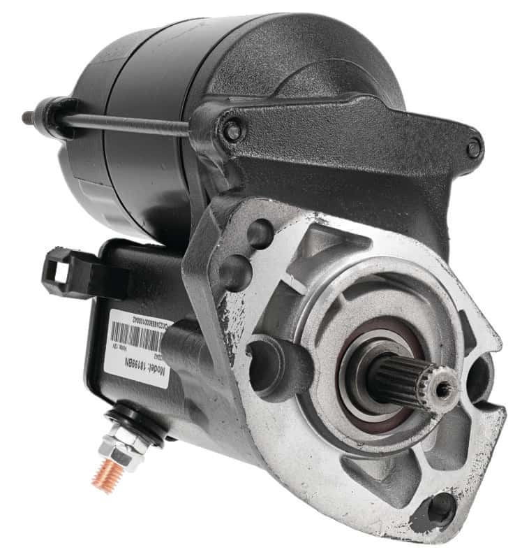 Bikers Choice — Bikers Choice 89-06 Big Twin (Except 06 Dyna) Black 1.2KW Starter - view 2
