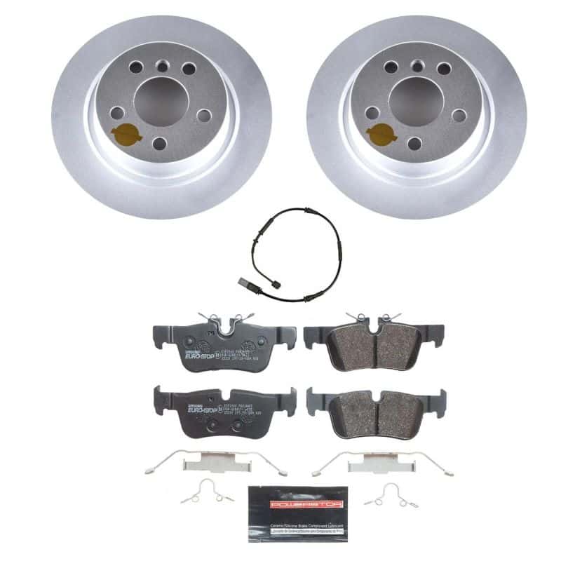PowerStop — Power Stop 16-19 Mini Cooper Clubman Rear Euro-Stop Brake Kit - view 1