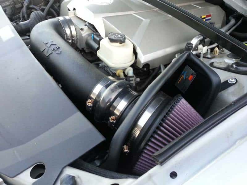 K&N Engineering — K&N 04-05 Cadillac CTS-V V8-5.7L Performance Intake Kit
Performance Air Inta
Air Intake System - view 5