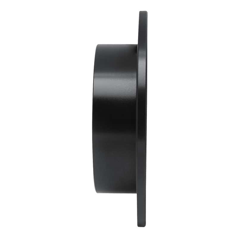 R1 Concepts — R1 04-12 Mitsubishi Eclipse Rear Right Drilled & Slotted Black Brake Rotor
R1 Brake Rotor Drill - view 3