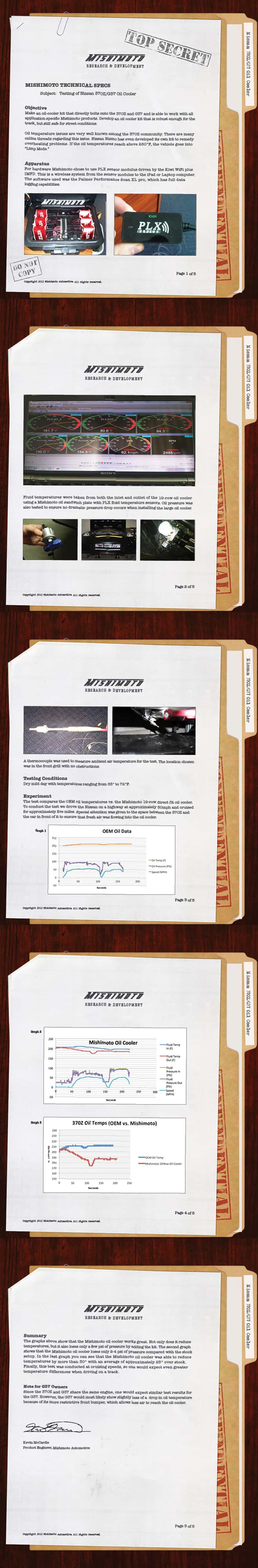 Mishimoto — Mishimoto 09+ Nissan 370Z / 08+ Infiniti G37 (Coupe Only) Oil Cooler Kit - view 13