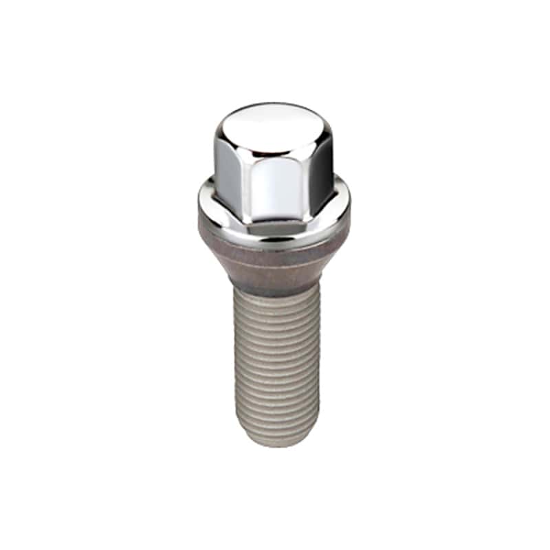 McGard — McGard Hex Lug Bolt (Cone Seat) M14X1.25 / 17mm Hex / 27.5mm Shank Length (Box of 50) - Chrome - view 1