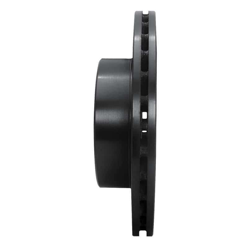 R1 Concepts — R1 83-89 Chrysler Conquest Front Left Drilled & Slotted Black Brake Rotor
R1 Brake Rotor Drill - view 3