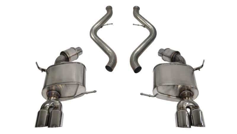 CORSA Performance — Corsa 2008-2012 BMW M3 Convertible E93 Polished Sport Cat-Back Exhaust
Exhaust - view 1