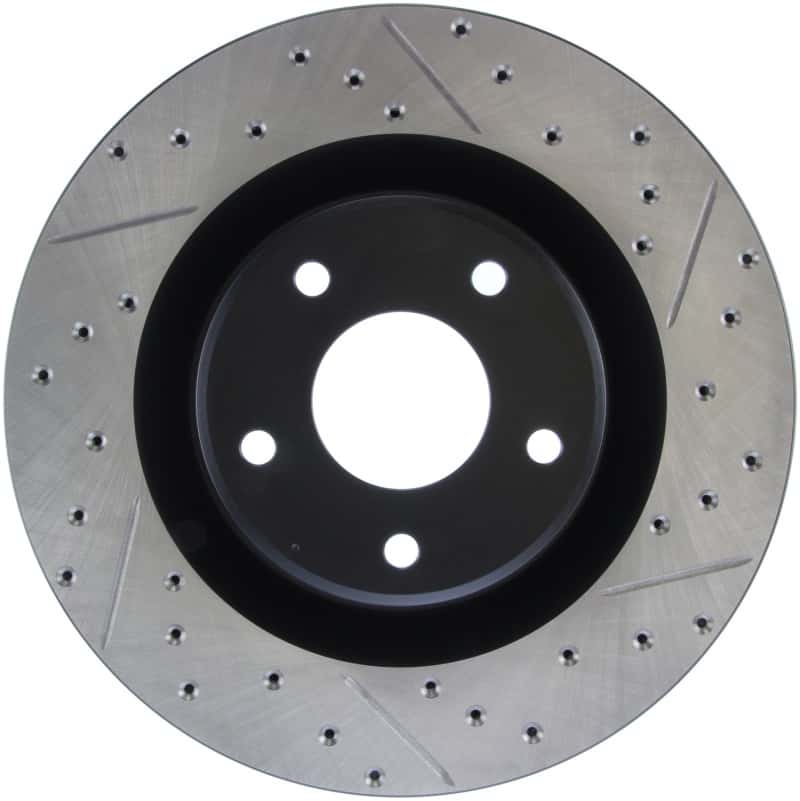 Stoptech — StopTech Power Slot 05-07 Cadillac XLR / 06-09 Chevy Corvette Front Left Drilled & Slotted Rotors
Slot/Drill Rotor - view 1