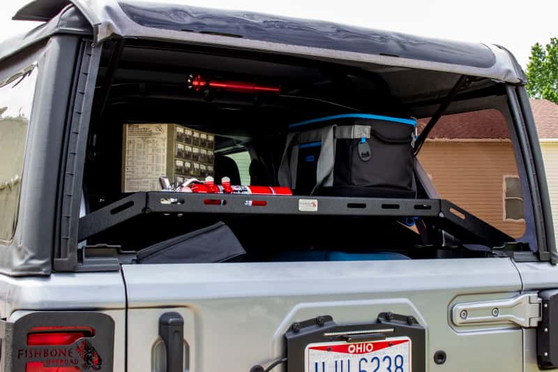 Fishbone Offroad — Fishbone Offroad 2018+ Jeep Wrangler JL Interior Storage Rack - view 9