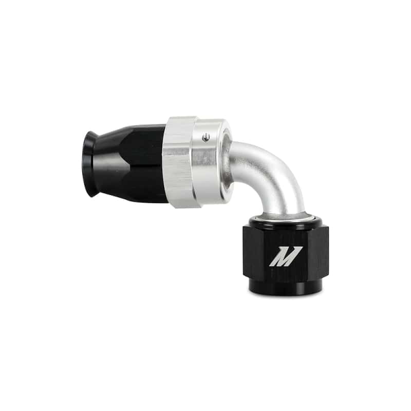 Mishimoto — Mishimoto Aluminum PTFE -8AN 90 Degree Fitting Black
Braided Line Fitting - view 1