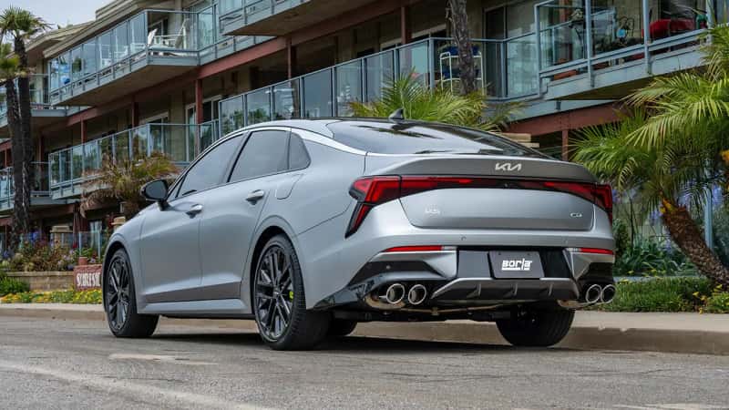 Borla — Borla 2025 Kia K5 GT 2.5L 4 Cyl S-type Cat-Back Exhaust w/ 3.5in Tips
Cat-Back System - view 3