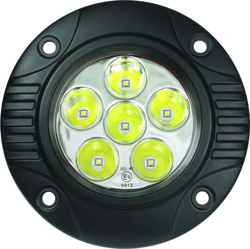 Hella — Hella Value Fit 90mm 6 LED Light - FLSH Off Road Spot Light
Auxiliary Light - view 4