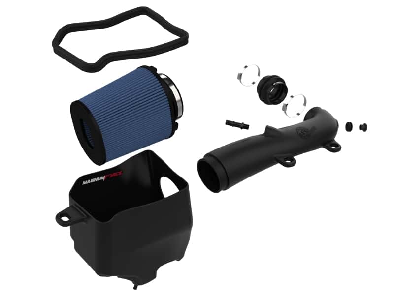 aFe — aFe Magnum FORCE Stage-2 Pro 5R Cold Air Intake System Jeep Wrangler (JL) 18-23 V6-3.6L
Magnum FORCE Intake - view 2
