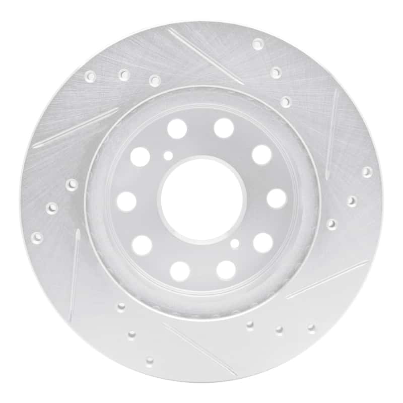 R1 Concepts — R1 91-95 Toyota MR2 Rear Left Drilled & Slotted Silver Brake Rotor
R1 Brake Rotor Drill - view 5