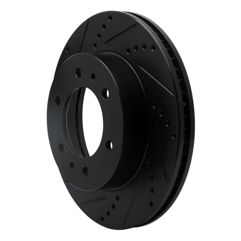 R1 Concepts — R1 06-10 Hummer H3T Front Left Drilled & Slotted Black Brake Rotor
R1 Brake Rotor Drill - view 2