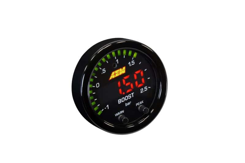 AEM — AEM X-Series Boost Pressure -30inHg 35psi Gauge
X-Series Boost Gauge
X-Series Gauge - view 2