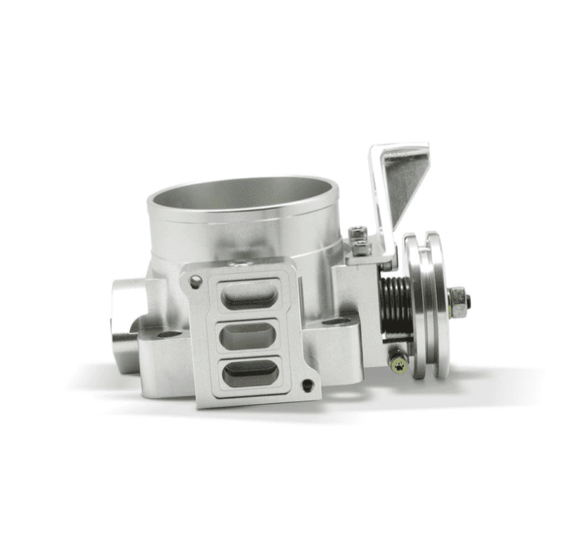 BLOX Racing — BLOX Racing 72mm Billet Throttle Body - Anodized Silver - view 4
