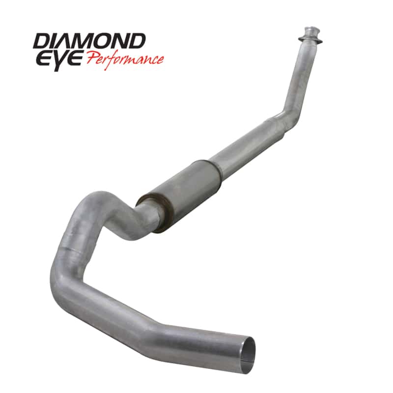 Diamond Eye Performance — Diamond Eye KIT 5in Turbo Back SGL AL: 94-02 DODGE CUMMINS 5.9L
KIT; 5in.; TBSGL; AL - view 3