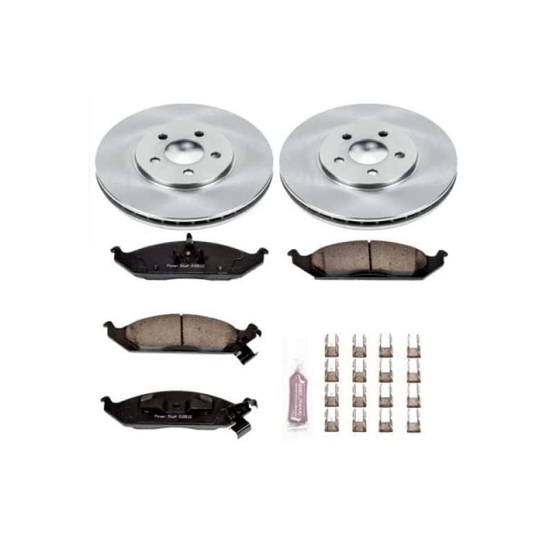 PowerStop — Power Stop 95-00 Chrysler Cirrus Front Autospecialty Brake Kit - view 1
